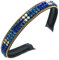 scicent Haarband Glitzer Kristall Haarschmuck Kosmetik für Frauen und Mädchen Party Deko Rutschfeste Haarreif Alltägliche Haar Dekoration Mode Haar Accessoires für Damen - 27109
