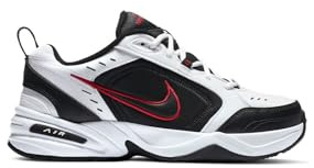 Nike Air Monarch IV - Sportschuhe für Herren, schwarz und weiß, 44.5 EU