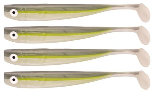 Zanderbait 16cm Gürkchen, Angelköder, Kunstköder, Zanderbait, Zanderköder, Softbait, Gummifisch, Gummiköder, Lieferumfang 4 Stück.