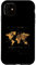 Hülle für iPhone 11 Weltkarte