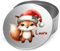 GRAZDesign Personalisierte Keksdose Weihnachten mit Fuchs Motiv und Name, Geschenkidee für Kinder, runde Plätzchendose aus Metall, Weihnachtsdeko mit Tiermotiv