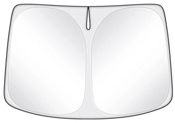 Car Sun Shades For Tesla For Model 3 Y 2021 2022 2023-2024 Car Sun Shade Front Window Shade Cover Visor Glass Roof Skylight UV Protection Accessories Coverage Sunshades(3 Silvering)