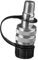 KICHOUSE Hydraulische Hydraulische Schnellkupplungen 3/8 Zoll Innengewinde Schlauchkupplung Hydraulische Schnellkupplung Hydraulisches Schnellkupplungsventil Kohlenstoffstahl