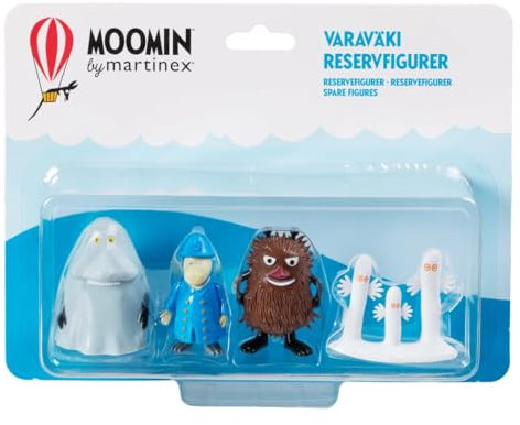 Martinex Moominvalley 2 vier Plastikspielzeug Ersatzfiguren
