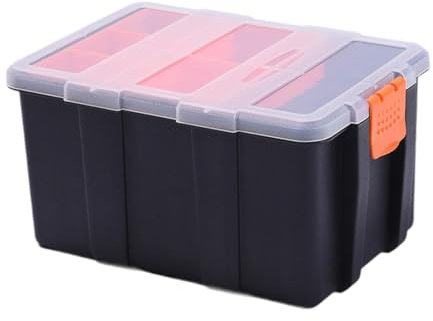 ＡＷＨＡＯ Werkzeughalter Hardware-Container Werkzeugaufbewahrungskoffer Kleine Werkzeugteilebox für Befestigungselemente