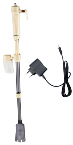 BESPORTBLE 1satz Elektrischer Fischtank Kies Wasch Und Reinigungswerkzeug Batterie Effizientes Siphon Und Aquarium-reinigungsgerät Mit Teleskopischem Design Für Einfache Handhabung Und