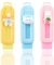 3 PCS Versenkbarer Radiergummi, für Bleistifte und Buntstifte, Cartoon Radiergummi, nette Geschenkidee, 8.8 x 2.5 cm