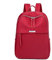 KINSPON Sac à dos pour ordinateur portable pour femme, sac d'école, sac à dos antivol pour ordinateur portable de 14, sac à dos décontracté pour voyage, travail, université, Rouge