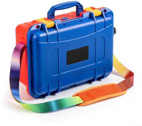 EasyByMall for Nintendo for Switch Accessory Organizer , Waterproof, and Portable Design (Blue-Green )