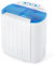 Portable Washing Machine Twin Tub Washer and Spin Dryer 5 KG Total Capacity For Camping Dorms Apartments College Rooms 3 KG Washer 2 KG Drying