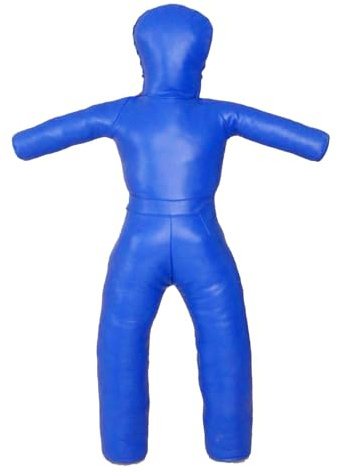 Baoblaze Grappling- für Kinder, PU, ​​ungefüllt, vielseitig einsetzbar, Robustes Taekwondo-Trainingsgerät, Schaufensterpuppe, Übungs-Boxausrüstung, 130 cm, Blau