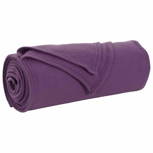 vidaXL Wohndecke Lila 270 x 240 cm 0.91 kg Fleece