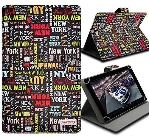 Karylax- Étui de Protection Housse Universel S Motif LM20 pour Tablette LOGICOM 8 E884 (8 Pouces)