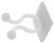 10X FIX-KL-4 Kabelclips ØBündel: 10mm Polyamid natürlich UL94V-2 H: 27,3mm FIX&F