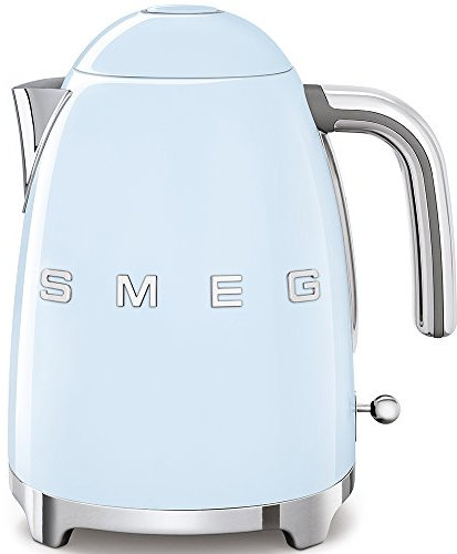 50’s Style Jug Kettle, Soft Opening, 360 Swivel Base, Anti-Slip Feet, 300W, 1.7L, Pastel Blue
