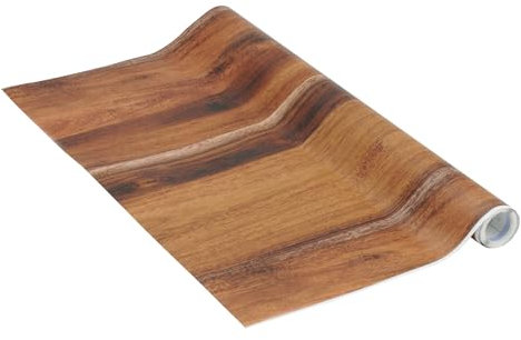 Venilia Klebefolie | Eiche Rustikal Country Style Holzoptik Braun | 67,5 cm x 3 m, Stärke 95μ | selbstklebende Möbel-Folie, Dekofolie, Tapete, Küchenfolie | PVC ohne Phthalate | Made in EU