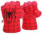 Smash Hands Boxing Gloves Toys Big Soft Plush Hero Fists, Superhero Toys for Boys Girls, Role Play Costume Birthday Present for KidsToddlers Age 3+ (1 Pair Red)
