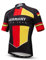 Radtrikot Herren MTB Trikot Reißverschluss Kurzarm Biker Tops Mountain Road Bekleidung Fahrrad Shirts Jacke Sommer Pro Team Rennrad Trikot für Herren Atmungsaktiv Schnelltrocknend weiß Rot Größe XL