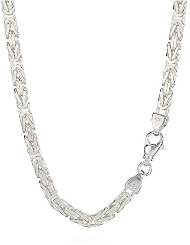 NKlaus 60cm Königskette 925 Silber elegante Halskette besondere Breite: 8,0mm Collier 210g schwer 3488