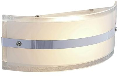 Lindby LED Wandleuchte, Wandlampe Innen Zinka (Modern) in Weiß aus Glas (1 flammig) - Wandstrahler Wandbeleuchtung Schlafzimmer/Wohnzimmer Wohnzimmerleuchte