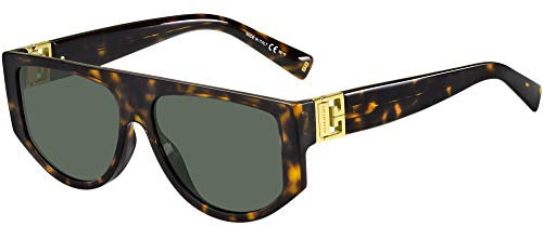 Givenchy Sonnenbrillen Safilo GV 7156/S DARK HAVANA/GREEN 56/15/140 Damenbrillen