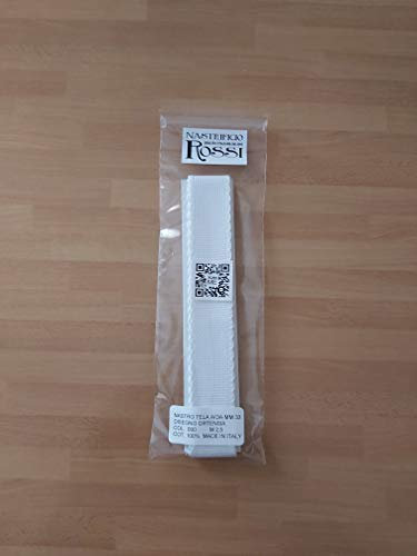 NASTRIFICIO ROSSI SAS Gewebeband Aida, 2,5 m, Orthnien (33 mm, 000)