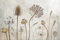 Papier Peint Photo INTISSÉ-FLEURS-350x260 cm-(6273AE)-Pissenlit Vintage Rétro Fleur Art photographique Colle Inclus Mural Décor Motif Poster Géant Stickers Muraux Optique Moderne Fond Effet XXL