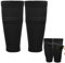 Xzeemo Schienbeinschoner Mit Anti-Rutsch-Streifen, Shin Guards Mit Optimierter Einstecktasche, Kinder Fußball Schienbeinschoner Socken Set für Kinder, Jugend und Erwachsene