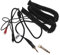 vhbw cavo audio AUX compatibile con Sennheiser HD 25, HD 250, HD 414 cuffie - Con jack da 3,5 mm a 6,3 mm, 1,5-4 m, nero