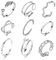 GHYUI Ringe Frauen Set Silber,Verstellbare Ringe Ring Schmuck Boho Niedliches Minimalistischer Vintage,Fingerringe Knoten Wellen Stapelbar Statement Modeschmuck Ringe Set für Damen Mädchen 9PCS