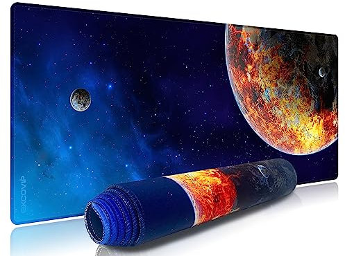 excovip Gaming grande mauspad grande XL mouse mat computer mousepad pad pad scrivania con fondo in gomma antiscivolo Materiali durevoli, portatile, fresco 70x30cm-0053
