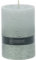 Home & Styling Kerze DIP DYE, 10 cm, Farbe:Grau