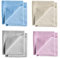 12 Pack Window Cleaning Cloths, 30x40cm Reusable Microfiber Glass Cleaning Cloths, Water-Absorbing Fish Scale Polishing Cloth for Kitchen, Bathroom, Father's Day