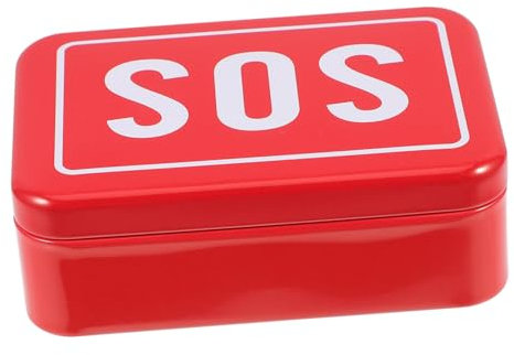HOMOCONO Medizinaufbewahrungsbox Aus Weißblech Tragbare Erste-hilfe-box Für Outdoor Und Reisen Multifunktionale Medizinschrank Für Medikamente Nähbedarf Und Mehr Kompakte Notfallausrüstung