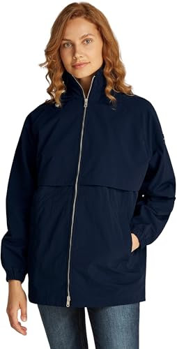Tommy Hilfiger Veste Coupe-Vent Femme Nylon Crinkle Regular Fit, Bleu (Dark Night Navy), XL