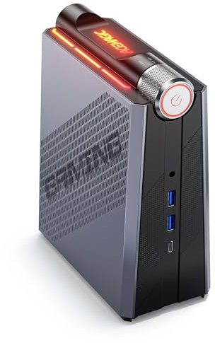 ACEMAGICIAN Mini PC Gaming AMD Ryzen 7 8845HS(8C/16T,4nm,bis zu 5,1 GHz), 32GB DDR5 5600MHz, 1TB NVME PCIe4.0 SSD,AMD Radeon 780M Micro Desktop Computer mit 3-Modi-Anpassung|RGB|WIFI6|Dual Lüfter