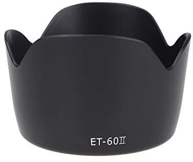 Sanfoelek ET-60II Flower Lens Hood for Canon EF 75-300MM F/4-5.6 III EF-S 55-250mm f/4-5.6 IS