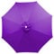 HonunGron Auvent De Remplacement pour Parasol 3.5m/3.0m/2.8m/2.7m/2.5m/2.3m/2m 6/8 Baleines, Toile De Parasol Déporté Remplacement Pour Cour, Jardin, Plage, Protection UV (Violet,8ribs-350cm)