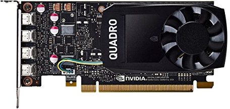 PNY Tarjeta Grafica Quadro P1000 4GB GDDR5 PCIE3.0 4*DP
