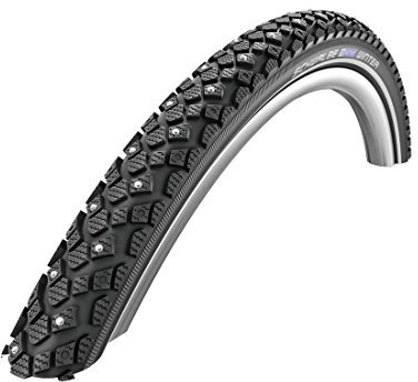 Schwalbe Unisex – Erwachsene Winter Reifen, Schwarz, G-ONE Allround Perf, RaceGuard, Folding 35-584-TwinSkin