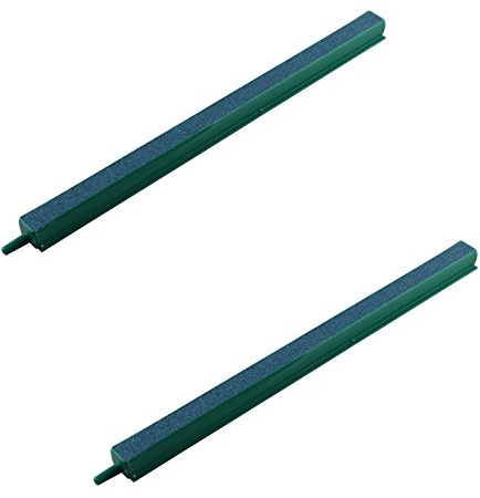 HALJIA 2PCS 10 Aquarium Fish Tank Bubble Air Stone Bar for Oxygen Pump