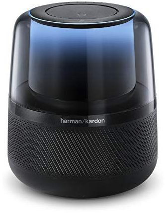 Harman Kardon Allure Home Voice Activated Speaker with Alexa, Black (Renewed)