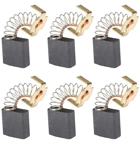 Juego de escobillas de carbón de repuesto para escobillas de carbón de motor eléctrico 20pcs 7mm × 17mm × 18mm
