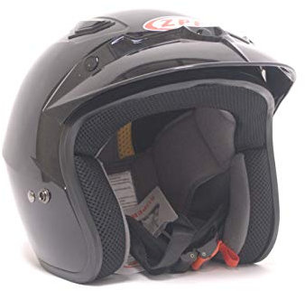 ZPF Jethelm Police Motorradhelm Motorroller Helm (M = 57-58cm)