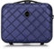 WITTCHEN Kosmetikkoffer Reisekoffer Handgepäck Kabinengepäck Rollkoffer Hartschale aus ABS mit 4 Spiner Rollen Zahlenschloss Teleskopgriff Classic line Dunkelblau