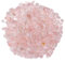 Asingeloo 5-8mm Quartz Rose Naturel Tumbled Chip Pierre Perles En Vrac Forme Irrégulière Percées Perles De Pierres Précieuses Lâches Avec Boîte Pour La Fabrication De Bijoux DIY