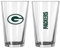 Logo Brands 612-G16P-1: Green Bay Packers Gameday Pint-Glas, 473 ml