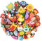 Ainiv 55 Schuh-Charm für Kinder, Schuhanstecker, Cartoon-Dekoration, PVC Shoe Charms, für Kleinkinder, Clog-Dekor für Mädchen und Jungen
