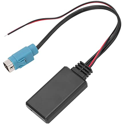 Cable Adaptador Bluetooth Estéreo para Radio de Coche de Repuesto para Alpine KCE‑236B DVA‑9861/Ri CDE‑9870R/RM Módulo Receptor AUX Bluetooth Conector de Audio Automático