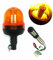 J/J Gyrophare Balise 3 Modes Flash 40LED + Support L-Forme Acier INOX pour Tracteur